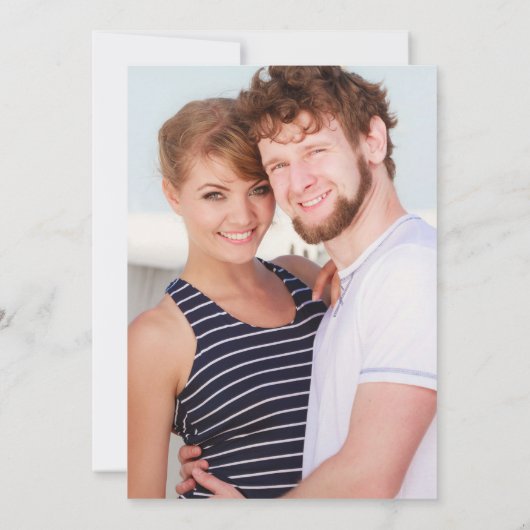 Save The Date Mariage photo Pizza Amore (Dos)