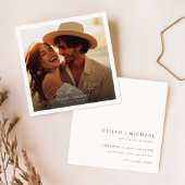 Save The Date Mariage photo Romantic Desert Boho