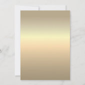 Save The Date Mariage photo simple Gold (Dos)