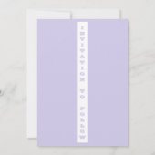 Save The Date Mariage photo simple moderne en gras (Dos)