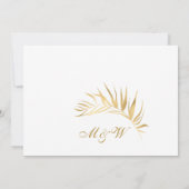 Save The Date Mariage Photo Simplement Élégant Simple Enregistre (Dos)