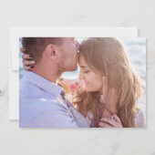 Save The Date Mariage photo Tropical Beach Couple (Dos)