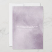 Save The Date Mariage Photo Typographie Moderne (Dos)