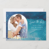 Save The Date Mariage photo Whimsical Watercolor (Devant)