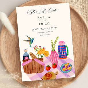 Save The Date Mariage pique-nique