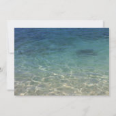 Save The Date Mariage plage Enregistrer la date (Dos)