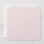 Save The Date Mariage professionnel minimaliste Plain moderne (Dos)