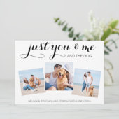 Save The Date Mariage Réduit Mini Annonce de Mariage pour Micro (Debout devant)