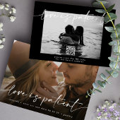 Save The Date Mariage reporté Modifier la date QR CODE Photo