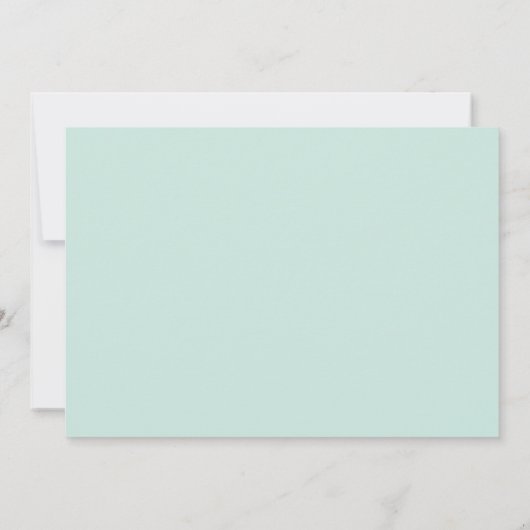 Save The Date Mariage reprogrammé pour la typographie de pinceau (Dos)