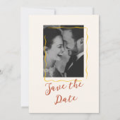 Save The Date Mariage Rétro Disco (Dos)
