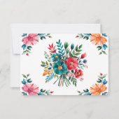 Save The Date Mariage romancier peint (Dos)