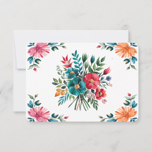 Save The Date Mariage romancier peint (Dos)