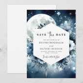 Save The Date Mariage romantique unique (Devant / Derrière)