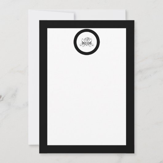 Save The Date Mariage Rose noir Calligraphie (Devant)