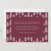 Save The Date mariage rustique multi-photo moderne (Dos)