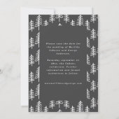 Save The Date mariage rustique multi-photo moderne (Dos)