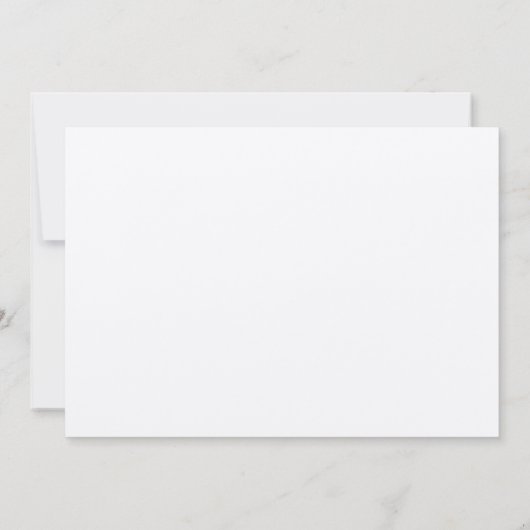 Save The Date Mariage rustique photo simple moderne (Dos)