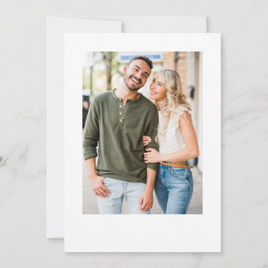 Save The Date Mariage Sauvegarder Date 2 Photo Précédent Faire v (Dos)