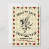 Save The Date Mariage Sauvez la date, Alice au pays des merveill (Devant)