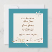 Save The Date Mariage Sauvez La Date Avec L'Éstarfish (Dos)