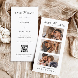 Save The Date Mariage Signet de la cabine photo