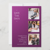 Save The Date Mariage Simple Enregistrer La Photo Date (Devant)