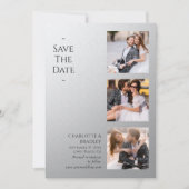 Save The Date Mariage Simple Enregistrer La Photo Date (Devant)