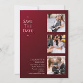 Save The Date Mariage Simple Enregistrer La Photo Date (Devant)