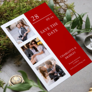 Save The Date Mariage Simple Enregistrer La Photo Date