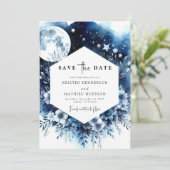 Save The Date Mariage simple et chic (Debout devant)