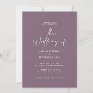 Save The Date Mariage simple et minimaliste moderne