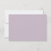 Save The Date Mariage simple moderne boueux boueux Sauvez la dat (Dos)