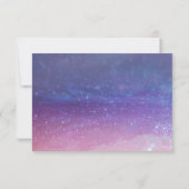 Save The Date Mariage sous les étoiles enregistrer la date coupl (Dos)