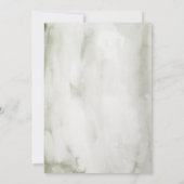 Save The Date Mariage sous une verrière rustique en bois de cerf (Dos)