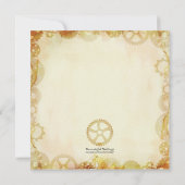 Save The Date Mariage Steampunk, annoncez la date de sauvegarde (Dos)