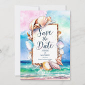Save The Date Mariage Sun Beach (Devant)