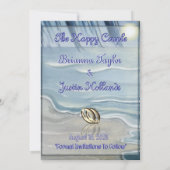 Save The Date Mariage sur la Plage : Évasion (Dos)