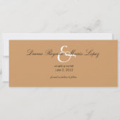 Save The Date Mariage sur la plage pour couple étoile de mer - S (Dos)