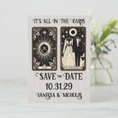 Save The Date Mariage Tarot (Debout devant)