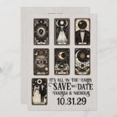 Save The Date Mariage Tarot (Devant / Derrière)
