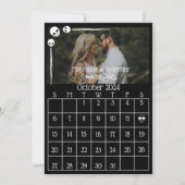 Save The Date Mariage Têtes de Mort Fun Gothique Sombre (Devant)