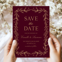 Mariage toile florale bordeaux champagne