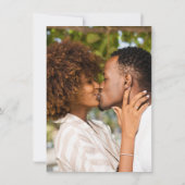 Save The Date Mariage Vert Tropical Enregistrer La Date (Dos)