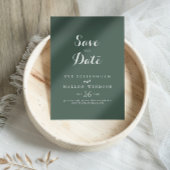 Save The Date Mariage Vert Tropical Enregistrer La Date