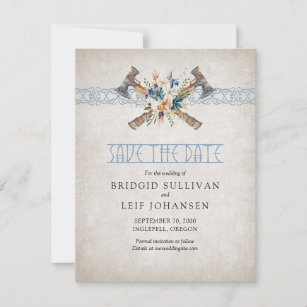 Save The Date Mariage viking