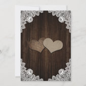 Save The Date Mariage violet et bleu Enregistrer la date (Dos)