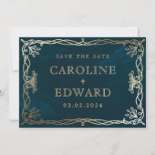 Save The Date Marine médiévale Gold Ivy (Devant)