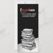 Save The Date Marque-page de définition de Freadom (Devant)