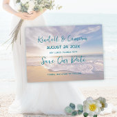 Save The Date Married by the Sea Sunrise Beach
